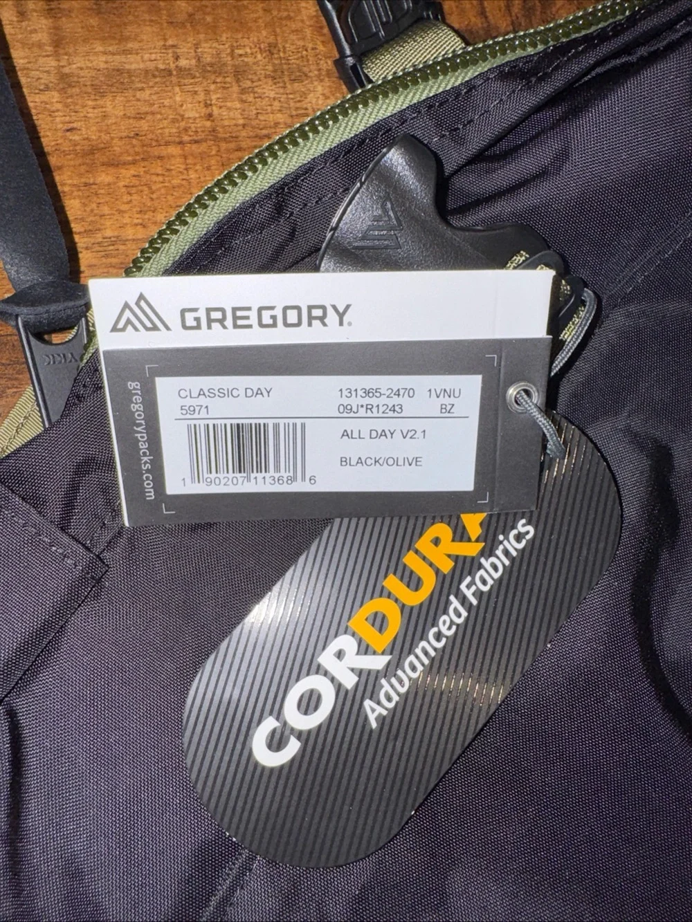 Gregory All Day V2.1/black olive